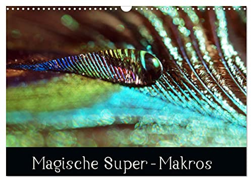 Magische Super-Makros (Wandkalender 2026 DIN A3 quer), CALVENDO Monatskalender: Überraschendes Spiel der Farben und Formen (CALVENDO Natur)