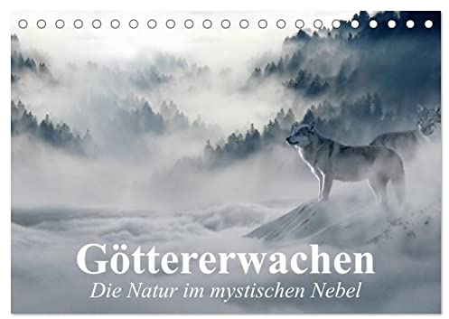 Göttererwachen. Die Natur im mystischen Nebel (Tischkalender 2026 DIN A5 quer), CALVENDO Monatskalender: Traumhafte Nebel-Landschaften in der Morgendämmerung (CALVENDO Natur)