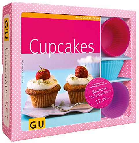Cupcakes-Set: Mit 12 Silikonbackförmchen (GU BuchPlus)
