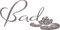 GRAZDesign Wandtattoo Bad Türaufkleber Seerose Blume Badtattoo als Türschild selbstklebend - 090 silbergrau