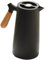 Ciieeo 1Stk Thermoskanne Thermotopf Thermokaraffe Wasserkessel -Kaffeespender Bar-Bierkrüge kaffeekanne thermostasse thermotassen trinkflasche isolierter Topf Isoliertopf Holz Black