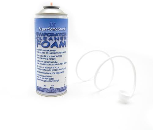 3S SuperSamaStore Pulitore Schiumoso Spray per Split Climatizzatore Casa e Condizionamento Auto, Schiuma in Bombola Aerosol per Pulizia Bocchette Condizionatori, 400ml