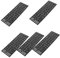 DIYEAH 5Sheets Russian Keyboard Sticker of Self Adhesive Computer Keyboard Labels for Easy Installation Durable Sturdy Compatible with Various Laptop Models