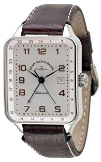 Zeno-Watch Herrenuhr - SQ Retro GMT (Dual Time) - 163GMT-f2