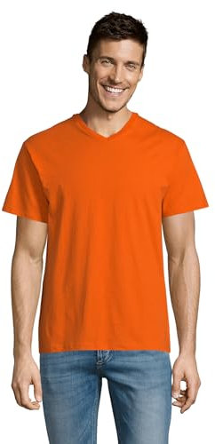 SOL´S V-Neck T-Shirt Victory, Farbe:Orange, Größe:XXL