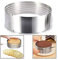 Itian Réglable Couche de Moule en Acier Inoxydable Mousse Gâteau Slicer Kit, Sain et Utile