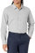 Amazon Essentials Men's Regular-Fit Long-Sleeve Casual Poplin Shirt, Grey Gingham, XS