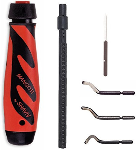 VARGUS SHAVIV Allround Set Mango II E100 E200 E300 + E400 Hand Deburring Universal