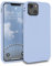 MyGadget Hülle kompatibel mit iPhone 13 Mini - robuste Handyhülle TPU Case Slim Silikonhülle - Back Cover Kratzfest Schutzhülle matt Baby Blue
