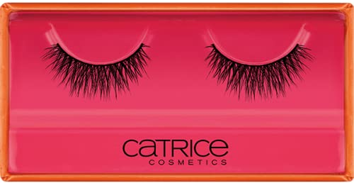 Catrice Lash Obsessed 3D False Lashes, Nr. C01 Lash Lover, schwarz, sofortiges Ergebnis, langanhaltend, verlängernd, natürlich, intensiv (1 Paar)