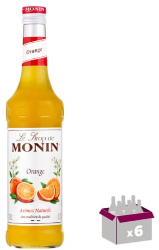 Lot de 6 Sirop - Orange - 70cL