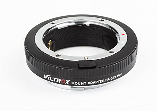 VILTROX EF-GFX Pro - Adattatore per obiettivi EF EF-S Mount su fotocamere Fuji GFX 50SII 50R GFX100 GFX100S