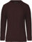 AJFASHION Women Jumpers New Ladies Long Sleeve Chunky Cable Knitted Jumper Crew Neck Winter Sweater Top UK Size 8-22 Brown