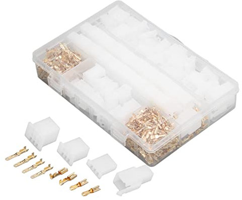 Kupfer-Anschlussstecker, 580 Stück, Anschlussstecker, Kunststoff, Kupfer, Männlich, Weiblich, Crimp-Anschluss, Kunststoffblock für Verkabelung, Spaten