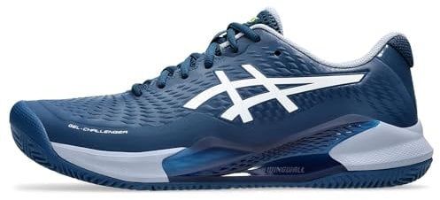 ASICS Herren Gel-Challenger 14 Clay Sneaker, Mako Blue White, 41.5 EU