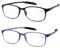 IEYELUUK Lesebrille Blaulichtfilter Entspiegelt für Damen Herren, Computer Lesehilfe Flexibel Ohne Gelbstich, Utraleicht Dioptrien +2.00