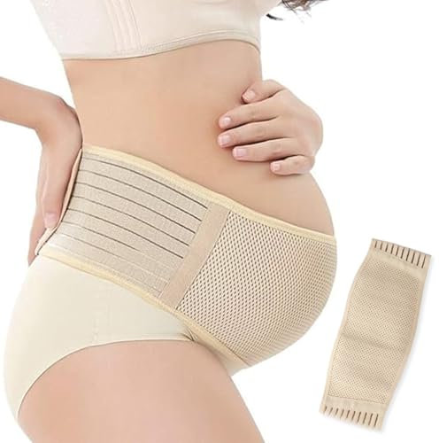 Ceinture De Grossesse Soutien Abdominal,Ceinture De Grossesse Maternité Soutien Doux et respirant Confortable Ajustable Ceinture femme enceinte grossesse pour soulager les douleurs de la grossesse