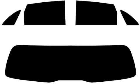 Window-Tint.co.uk Pre Cut Window Tint for Mercedes B-Class 5-door Hatchback - 2011 to 2018 - Rear Windows 5% Limo