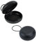 2 PCS Loop Earplug Case Portable Ear Plug Carrying Cases Round Ear Plug Holder Mini Storage Case for Travel Business Trip Outdoor Activities Keychain Storing Earplugs Trinkets Pills