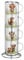 Purely Home Lot de 4 tasses empilables en céramique avec support en métal Motif vache des Highlands