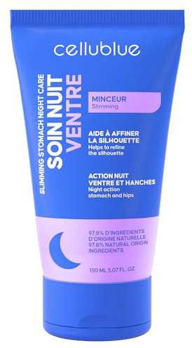 Crème Minceur Nuit Ventre Cellublue – Réduit et affine le ventre pendant la nuit, peau plus ferme, lissée et tonique, soin ciblé pour silhouette harmonieuse