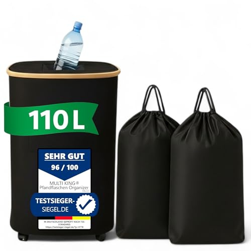 Boîte de rangement pour bouteilles consignées, boîte pratique pour ranger les bouteilles consignées, boîte robuste et empilable pour consigne, boîte en plastique pour consigne de bouteilles, idéale