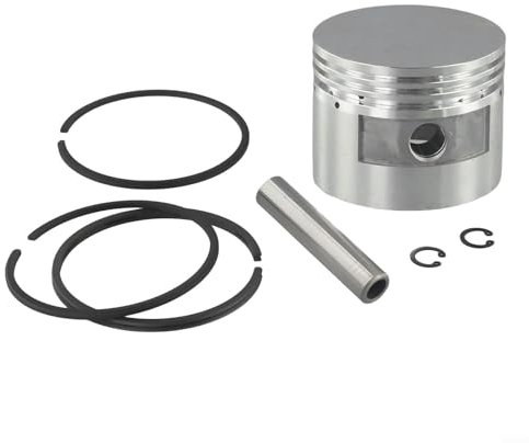 Umfassendes Luftkompressor-Kolben-Set mit 1 Kolben und 3 Ersatzringen, inklusive Stift und Sicherungsringen für schnelle Installation (80 mm)