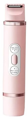Terrimero De Cabello Púbico - Terrimmer Para Mujeres | Afeitadora De Rastrillos Eléctricos De Doble Cabeza Para Mujeres | Afeitadora De Bikini Inalámbrica Y Portátil | 2 En 1 Eléctrico Pe