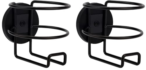 Lot de 2 Porte-Gobelets Magnétiques Robustes, Portables en Fer pour Voiture, Camion Tracteur Bus Réfrigérateur Tapis de Course et Surfaces Métalliques