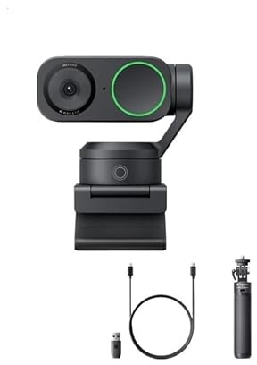 TIEOAXFT Caméras 360 Link 2 / 2C de Diffusion en Direct 4K intelligentes AI(Link 2 Tripod)