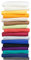 MOON 2er Pack Seitenschläferkissen Bezug Jersey Kissenbezug orange 40x200