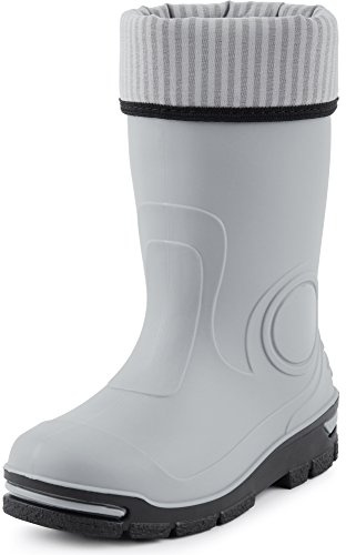 Ladeheid Kinder Gummistiefel Regenschuhe mit Warme Socke LARB013