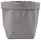 VOSAREA Waschbare Papiersack Wiederverwendbare Papier Blumentopf üllsäcke üllbeutel Abfallsack Sack aus Kraftpapier Aufbewahrungsbox - L (Grau)