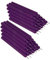 NKlaus 50x violett Bienenwachs 12cm rußfrei Tafelkerzen Handarbeit Ritualkerze Tropfkerzen 36335