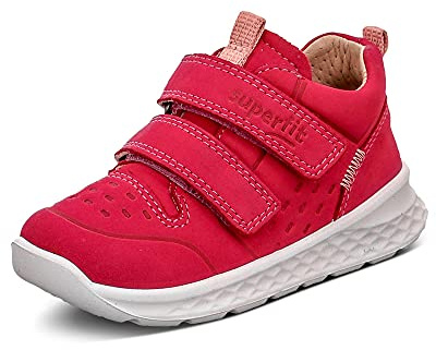 Superfit Breeze Unisex Kinder Lauflernschuhe , Rot Orange 5000, 21 EU