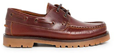 Pisamonas Náuticos Niño Cordones Talla 37 Color Marrón