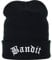 EXPRESS-STICKEREI Lustige Strickmütze - Warme Wintermütze mit Spruch Bandit - Strickmütze - Beanie für Damen und Herren - Unisex Wollmütze - Haube mit Spruch