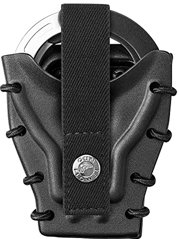 Kydex Handschellen-Etui, passend für ASP-Handschellen, Handschellen und Kettenhandschellen, MOLLE/Gürtelclip erhältlich, Strafverfolgungsmanschettenhalter, 4.5 cm, 5.1 cm und 5.2 cm