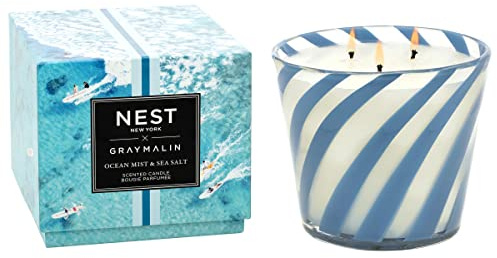 NEST Fragrances Ocean Mist & Sea Salt Nest x Gray Malin 3 Dochten Kerze