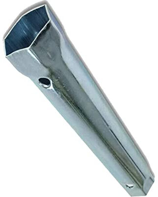 TOP-VIGOR 1 Pack Box Spanner,Tap Spanner Double Ended Tubular Metric Box Wrench 23.6 mm with Square Cap
