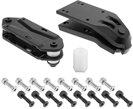 Colcolo Trucks Surfboard Skating Universal Skateboard Bridge Spring Bracket Longboard Decks Adapter, Schwarz