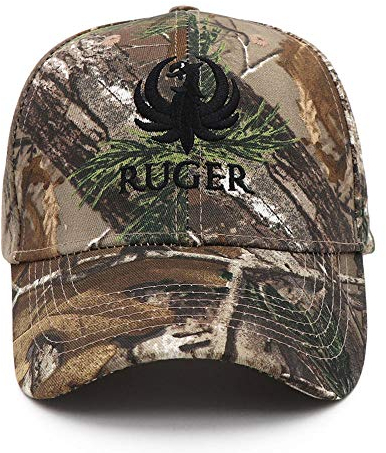 CHENGGI Cap 100% Baumwolle Ruger-Rugged Zuverlässige Schusswaffen Awesome Cap Four Seasons Outdoor Tactics Baseball Caps für Herren Damenmode
