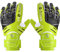 Sportout Torwarthandschuhe, Torwart Handschuhe für Kinder,Fußballhandschuhe mit Fingersave,Torwarthandschuhe Kinder,Herren mit rutschfeste 4mm Latex,Erwachsene und Jugendliche (Light Green, 5)