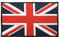Finally Home Écusson Thermocollant | 8,4 x 4,9 cm | Drapeau Angleterre Patch Thermocollant Union Jack | Great Britain