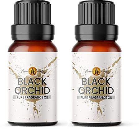 Aroma Energy | Dark Orchid Fragrance Oil 20ml (2 x 10ml) - Highly Scented Oil for Making Candle, Soap, Wax Melt, Diffuser etc