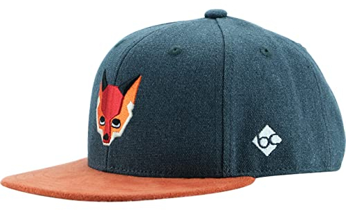 Bavarian Caps Kinder Waldfuchs Cap, dunkelgrau, ONE Size