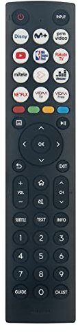 VINABTY Nuovo EN2R36 IR Telecomando di ricambio EN2R36 Telecomando Per HISENSE Smart TV 2023 EN2R36 40A4K 32A4K 40A5KQ Remote Controller
