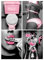 Diamond Painting 4 Stück 30x40 cm Diamond Painting Sexy Frau Nackt Diamond Painting Frauen Sexy Diamond Painting Bilder 5D Diamant Painting Bilder Erwachsene Diamant Malerei Toiletten Puzzle Mund