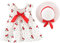 Outings Ärmellose Baby Kinder Kleinkind Mädchen kleidet Prinzessin Hut Bug Dot Kinderkleid & Rock Schwarzer Mädchen 152