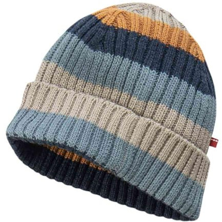 People Wear Organic Strick-Mu?tze bunt geringelt, 39-41